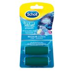 Ingrijire personala si Cosmetice - Manichiura si pedichiura - Pile cosmetice - Rezerve pila electronica reincarcabila Scholl Velvet Smooth Wet & Dry, 2 buc - Infinity.ro