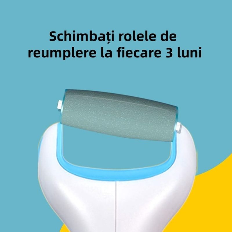 Ingrijire personala si Cosmetice - Manichiura si pedichiura - Pile cosmetice - Set 2 role Scholl Velvet Smooth cu cristale diamant, pentru calcaie, pedichiura - Infinity.ro