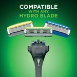 Ingrijire personala si Cosmetice - Aparate & accesorii ingrijire personala - Aparate de ras si tuns - Aparate de ras clasice - Aparat De Ras Wilkinson Sword Hydro 3 Pentru Barbati, Maner De Ras + 5 Lame De Ras, Rezervoare De Gel Hidratant - Infinity.ro