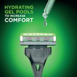 Ingrijire personala si Cosmetice - Aparate & accesorii ingrijire personala - Aparate de ras si tuns - Aparate de ras clasice - Aparat De Ras Wilkinson Sword Hydro 3 Pentru Barbati, Maner De Ras + 5 Lame De Ras, Rezervoare De Gel Hidratant - Infinity.ro