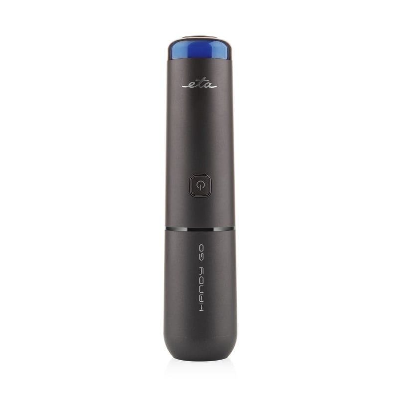 Electronice si Electrocasnice - Ingrijirea locuintei - Aspiratoare - Aspirator fara fir ETA HANDY GO 0253 90000, motor BLDC digital, 65 W, Li-Ion 7,2 V, 2600 mAh, 85 ml, negru - Infinity.ro