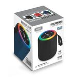 TV, Audio-Video si Foto - Portabile audio - Boxe portabile - Boxa portabila Bluetooth GU-192, 10 W, FM, Stereo, Li-Ion / 1200 mAh, rezistenta la apa, iluminare colorata LED, negru - Infinity.ro