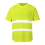 Casa si Gradina - Constructii - Echipamente de lucru - Imbracaminte protectia muncii - Tricou de protectie reflectorizant Mesh Portwest-C394, galben - S - Infinity.ro