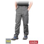 Casa si Gradina - Constructii - Echipamente de lucru - Imbracaminte protectia muncii - Pantaloni talie de protectie, croi clasic YES pentru lucru 58 Gri - Infinity.ro