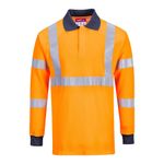 Casa si Gradina - Constructii - Echipamente de lucru - Imbracaminte protectia muncii - Tricou de protectie Polo Ignifug, FR76, RIS PORTWEST, portocaliu - L - Infinity.ro
