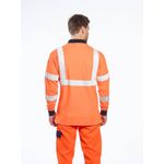 Casa si Gradina - Constructii - Echipamente de lucru - Imbracaminte protectia muncii - Tricou de protectie Polo Ignifug, FR76, RIS PORTWEST, portocaliu - L - Infinity.ro