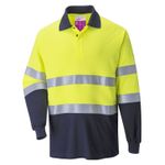 Casa si Gradina - Constructii - Echipamente de lucru - Imbracaminte protectia muncii - Tricou de protectie Ignifug si Antistatic, doua tonuri-FR74, galben - M - Infinity.ro
