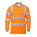 Casa si Gradina - Constructii - Echipamente de lucru - Imbracaminte protectia muncii - Tricou de protectie Polo HiVis cu maneci lungi Portwest- S277, galben - M - Infinity.ro