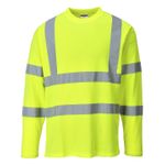 Casa si Gradina - Constructii - Echipamente de lucru - Imbracaminte protectia muncii - Tricou de protectie Hi-Vis cu maneci lungi Portwest-S278, galben - M - Infinity.ro