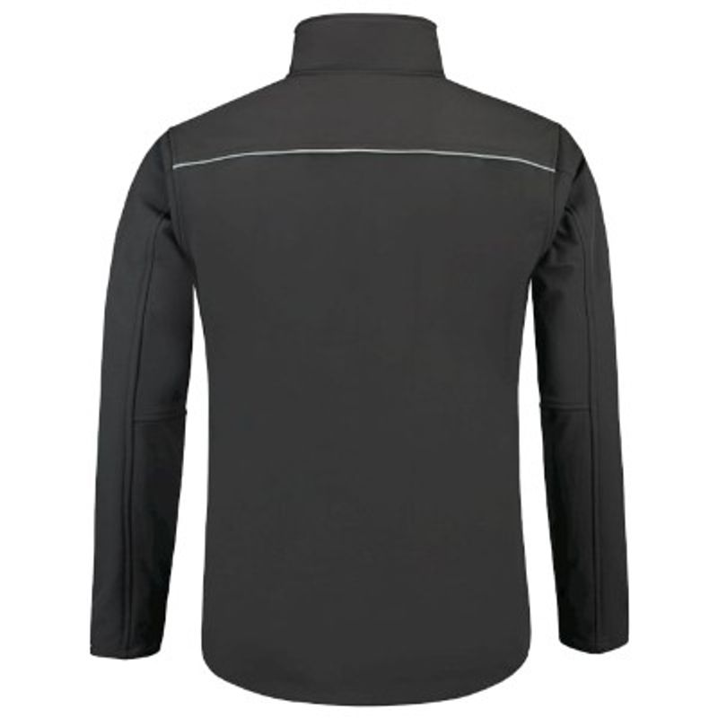 Fashion, accesorii si bijuterii - Barbati - Imbracaminte - Jachete si geci barbati - Jacheta softshell unisex, Luxury Softshell T53, Malfini, gri - 2XL - Infinity.ro