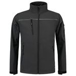Fashion, accesorii si bijuterii - Barbati - Imbracaminte - Jachete si geci barbati - Jacheta softshell unisex, Luxury Softshell T53, Malfini, gri - XL - Infinity.ro