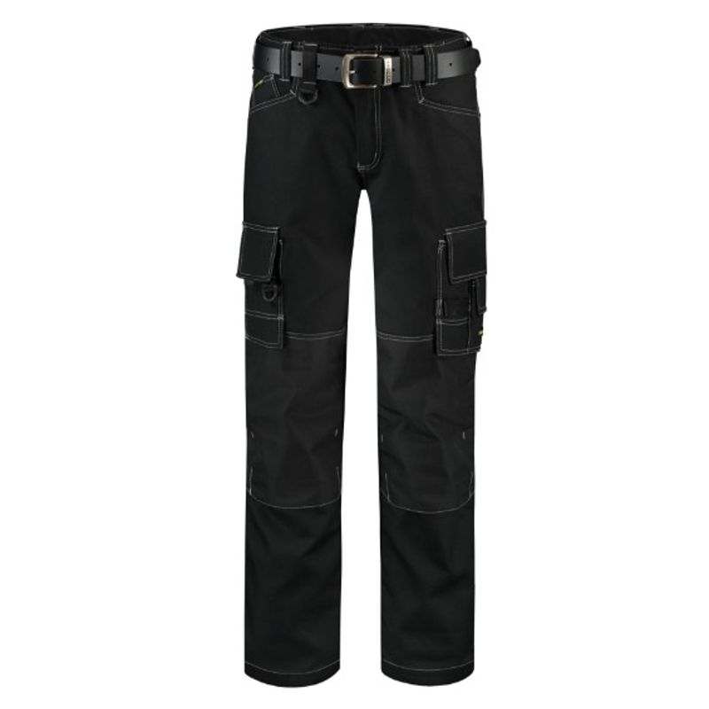 Casa si Gradina - Constructii - Echipamente de lucru - Imbracaminte protectia muncii - Pantaloni de lucru unisex, Cordura Canvas Work Pants T61, Malfini, negru - 45 - Infinity.ro