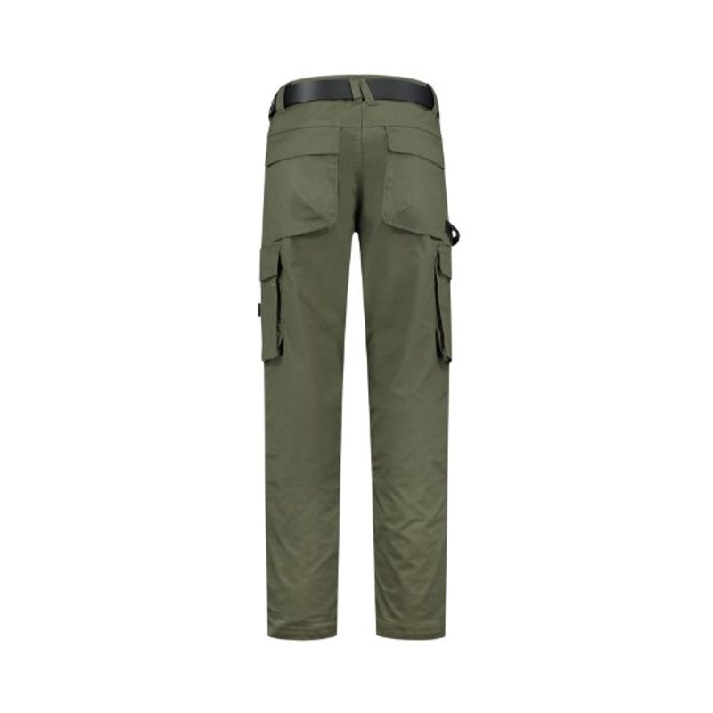 Casa si Gradina - Constructii - Echipamente de lucru - Imbracaminte protectia muncii - Pantaloni de lucru unisex, Work Pants Twill Cordura T63, Malfini 62 Army - Infinity.ro