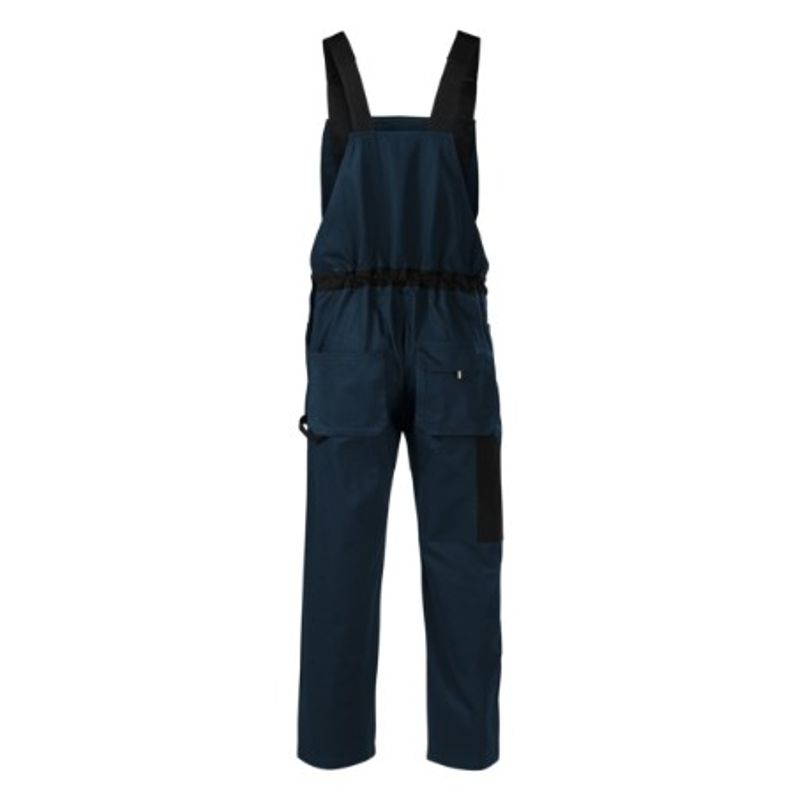 Casa si Gradina - Constructii - Echipamente de lucru - Imbracaminte protectia muncii - Salopeta de lucru pentru barbati Malfini Woody W02, 100% bumbac, 8 buzunare, intarituri Albastru 60/62 - Infinity.ro
