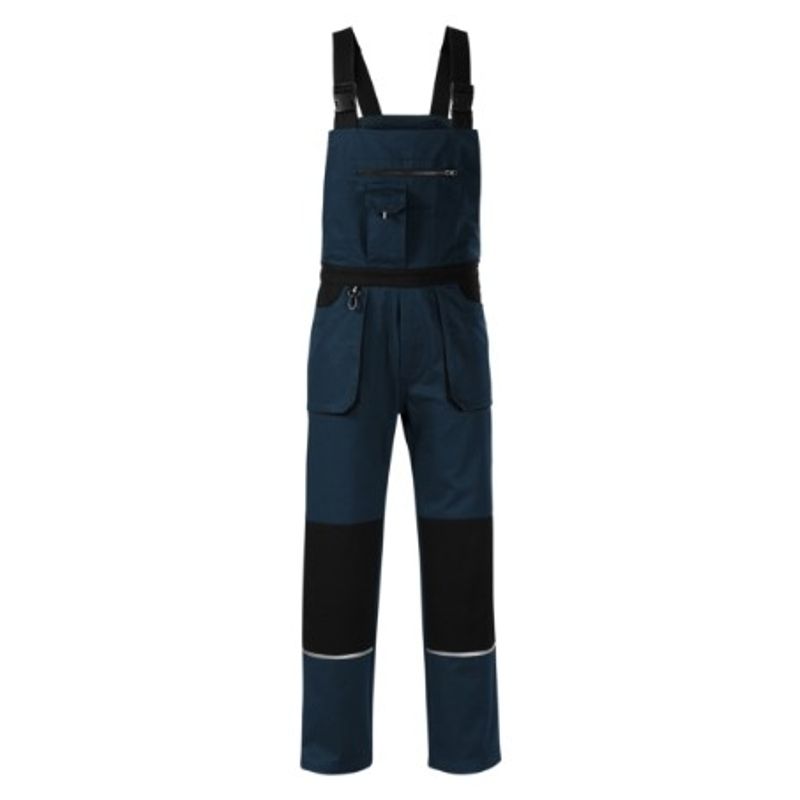 Casa si Gradina - Constructii - Echipamente de lucru - Imbracaminte protectia muncii - Salopeta de lucru pentru barbati Malfini Woody W02, 100% bumbac, 8 buzunare, intarituri Albastru 60/62 - Infinity.ro