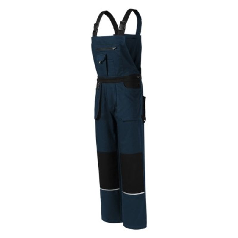 Casa si Gradina - Constructii - Echipamente de lucru - Imbracaminte protectia muncii - Salopeta de lucru pentru barbati Malfini Woody W02, 100% bumbac, 8 buzunare, intarituri Albastru 60/62 - Infinity.ro