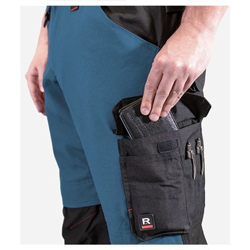 Casa si Gradina - Constructii - Echipamente de lucru - Imbracaminte protectia muncii - Pantaloni de lucru pentru barbati, Vertex W07, Malfini, 66% poliamida, 10 buzunare, albastru - 54 - Infinity.ro