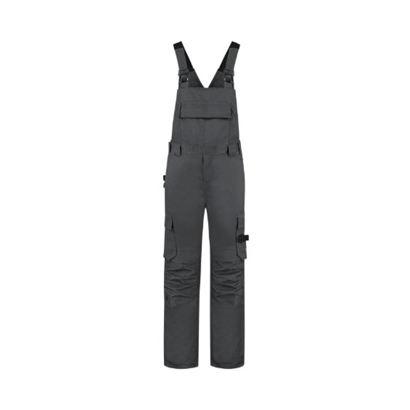 Casa si Gradina - Constructii - Echipamente de lucru - Imbracaminte protectia muncii - Salopeta unisex, Bib & Brace Twill Cordura T67, Malfini, gri - 52 - Infinity.ro