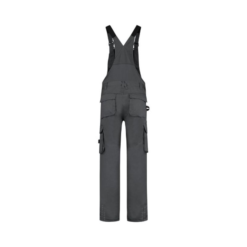 Casa si Gradina - Constructii - Echipamente de lucru - Imbracaminte protectia muncii - Salopeta unisex, Bib & Brace Twill Cordura T67, Malfini, gri - 52 - Infinity.ro