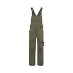 Casa si Gradina - Constructii - Echipamente de lucru - Imbracaminte protectia muncii - Salopeta unisex, Bib & Brace Twill Cordura T67, Malfini 48 Army - Infinity.ro