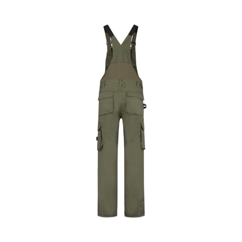Casa si Gradina - Constructii - Echipamente de lucru - Imbracaminte protectia muncii - Salopeta unisex, Bib & Brace Twill Cordura T67, Malfini 48 Army - Infinity.ro