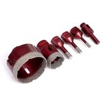 Casa si Gradina - Constructii - Scule electrice si accesorii - Seturi si accesorii pentru gaurit si insurubat - Set carote diamantate, beton, Kraft&Dele, 6 piese, KD11219 - Infinity.ro
