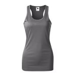 Fashion, accesorii si bijuterii - Femei - Imbracaminte femei - Tricouri si topuri femei - Top pentru dama, Racer 167, Malfini S Gri - Infinity.ro