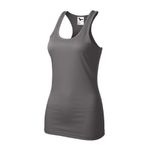 Fashion, accesorii si bijuterii - Femei - Imbracaminte femei - Tricouri si topuri femei - Top pentru dama, Racer 167, Malfini S Gri - Infinity.ro