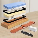 Casa si Gradina - Bucatarie si vesela - Ustensile bucatarie - Ascutitoare cutite - Piatra ascutit cutite, Kraft&Dele KD10576, granulatii diferite - Infinity.ro