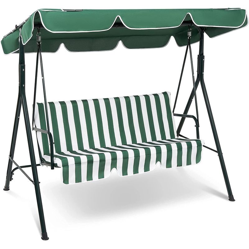 Casa si Gradina - Gradina si terasa - Balansoare si hamace - Balansoare - Leagan balansoar 3 locuri, 178x106x151cm, Greutate maxima, 210 kg - Infinity.ro