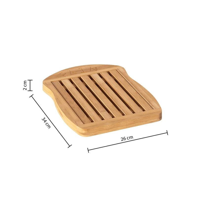 Casa si Gradina - Mobilier - Seturi de mobilier - Seturi bucatarie - Tocator bambus dublu cu colector firimituri, 34x26x2 cm, practic ecologic, natur - Infinity.ro