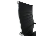 Casa si Gradina - Mobilier - Scaune si fotolii - Scaune - Scaun de birou, piele eco/metal, negru/crom, FARAN - Infinity.ro