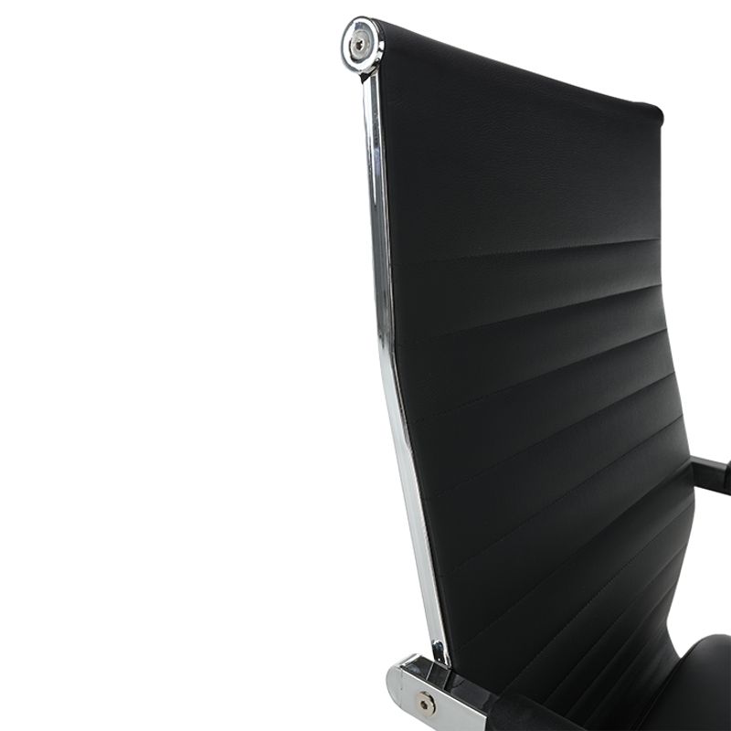 Casa si Gradina - Mobilier - Scaune si fotolii - Scaune - Scaun de birou, piele eco/metal, negru/crom, FARAN - Infinity.ro