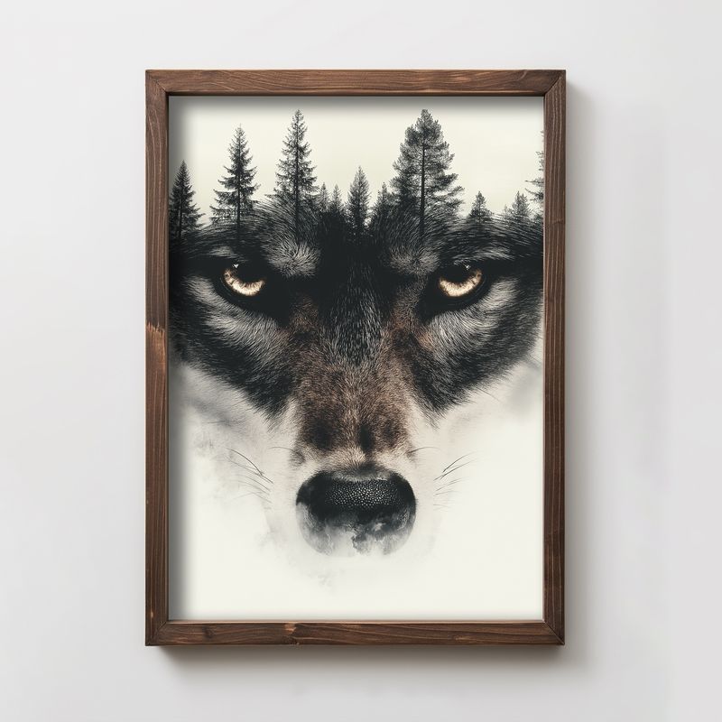 Casa si Gradina - Decoratiuni - Tablouri - Tablou MDF cu ramă Wallxpert, MDF, ramă din lemn de pin, 35 x 47 x 2 cm, multicolor, 856EVL2656 - Infinity.ro