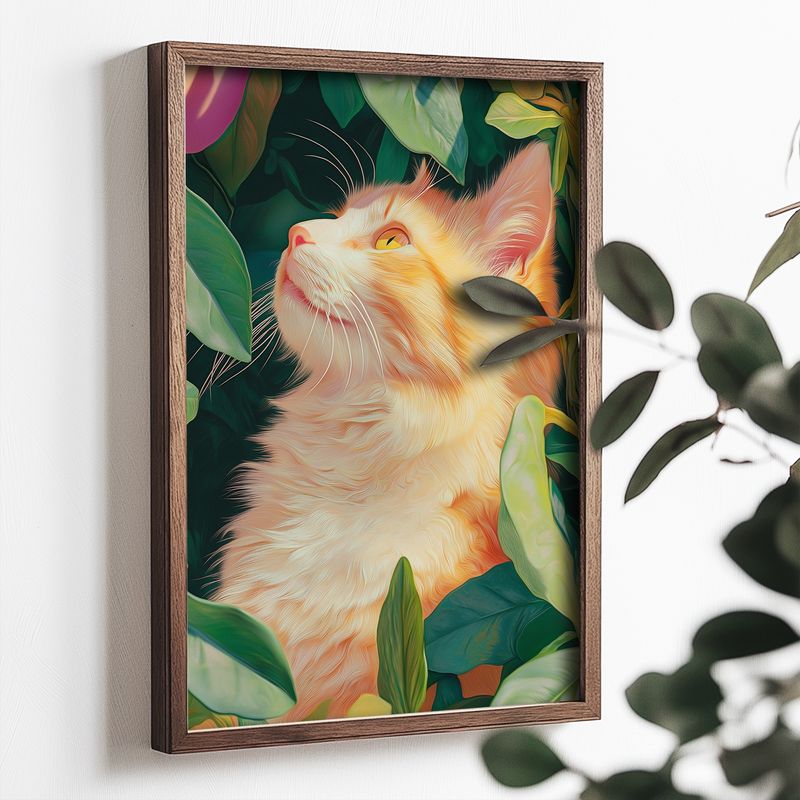 Casa si Gradina - Decoratiuni - Tablouri - Tablou MDF cu ramă Wallxpert, MDF, ramă din lemn de pin, 35 x 47 x 2 cm, multicolor, 856EVL2668 - Infinity.ro
