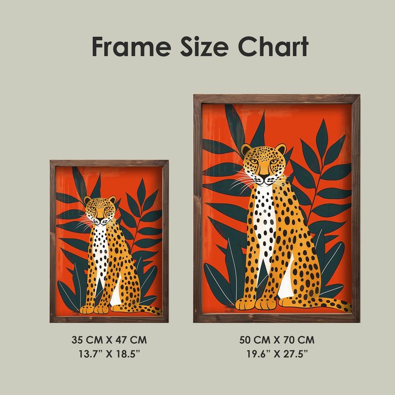 Casa si Gradina - Decoratiuni - Tablouri - Tablou MDF cu ramă Wallxpert, MDF, ramă din lemn de pin, 35 x 47 x 2 cm, multicolor, 856EVL2690 - Infinity.ro