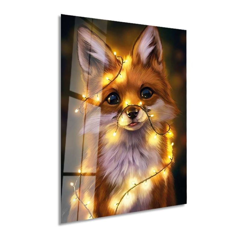 Casa si Gradina - Decoratiuni - Tablouri - Tablou sticlă securizată Wallxpert, sticlă, 30 x 40 cm, multicolor, 975GSR1496 - Infinity.ro