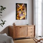 Casa si Gradina - Decoratiuni - Tablouri - Tablou sticlă securizată Wallxpert, sticlă, 30 x 40 cm, multicolor, 975GSR1496 - Infinity.ro