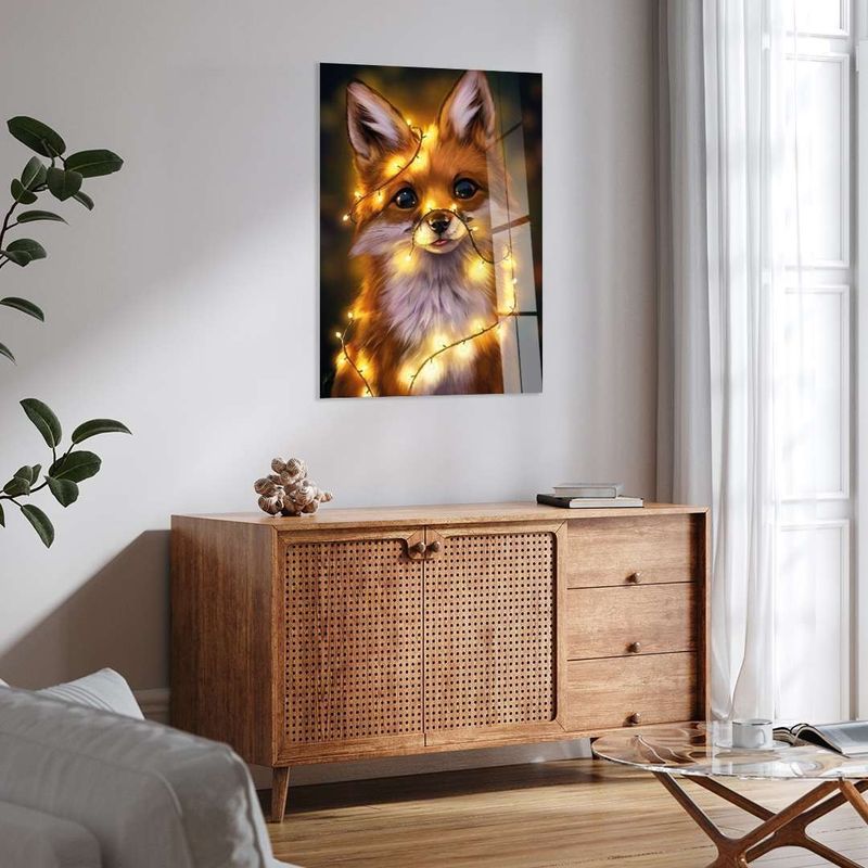 Casa si Gradina - Decoratiuni - Tablouri - Tablou sticlă securizată Wallxpert, sticlă, 30 x 40 cm, multicolor, 975GSR1496 - Infinity.ro