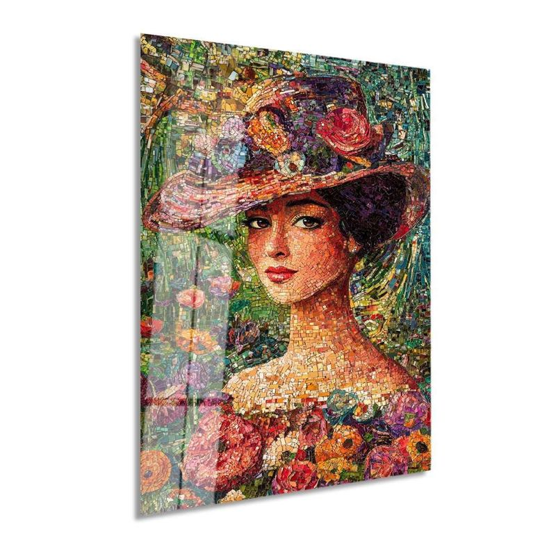 Casa si Gradina - Decoratiuni - Tablouri - Tablou sticlă securizată Wallxpert, sticlă, 30 x 40 cm, multicolor, 975GSR1526 - Infinity.ro