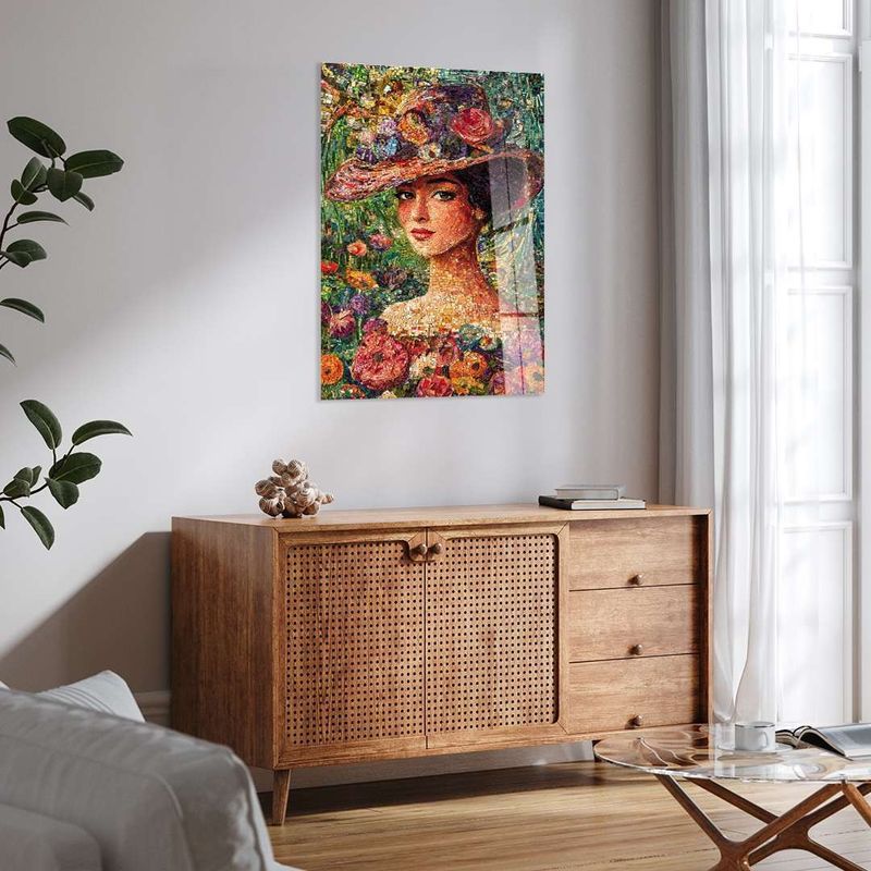 Casa si Gradina - Decoratiuni - Tablouri - Tablou sticlă securizată Wallxpert, sticlă, 30 x 40 cm, multicolor, 975GSR1526 - Infinity.ro