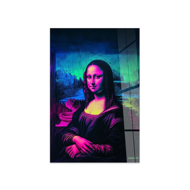 Casa si Gradina - Decoratiuni - Tablouri - Tablou sticlă securizată Wallxpert, sticlă, 30 x 40 cm, multicolor, 975GSR1361 - Infinity.ro
