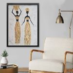 Casa si Gradina - Decoratiuni - Tablouri - Tablou ulei Wallxpert, lemn, 72 x 102 cm, multicolor, 405HND1373 - Infinity.ro