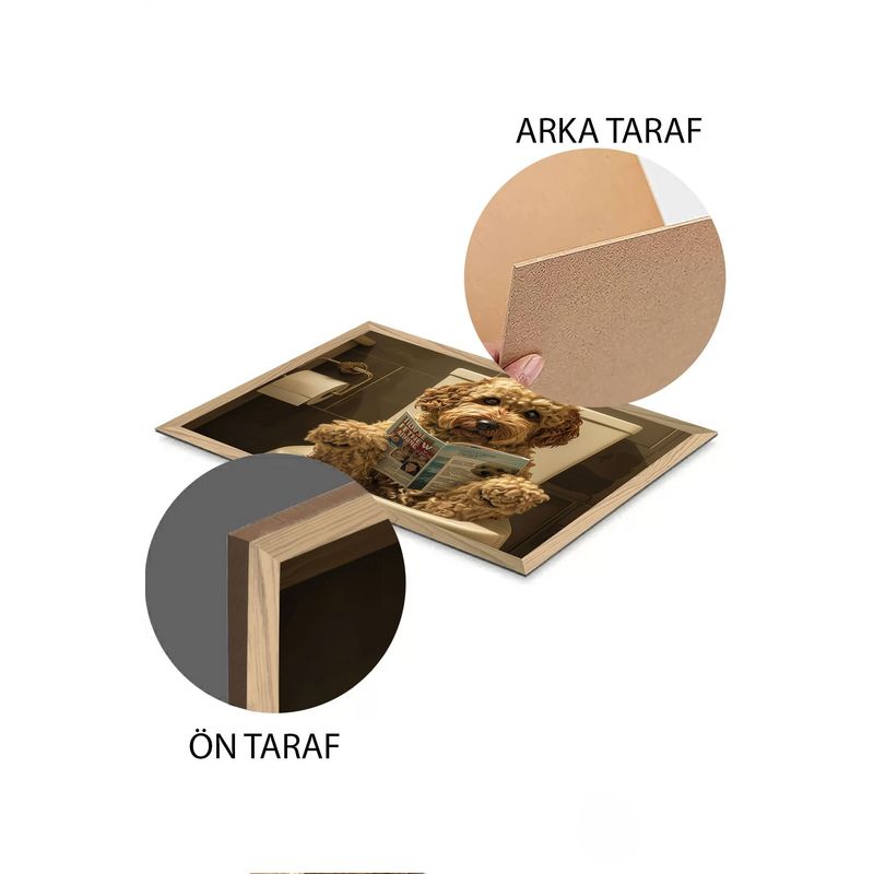 Casa si Gradina - Decoratiuni - Tablouri - Tablou Wallxpert, MDF, 20 x 30 cm, multicolor, 883TLD1628 - Infinity.ro