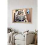 Casa si Gradina - Decoratiuni - Tablouri - Tablou Wallxpert, MDF, 20 x 30 cm, multicolor, 883TLD1608 - Infinity.ro