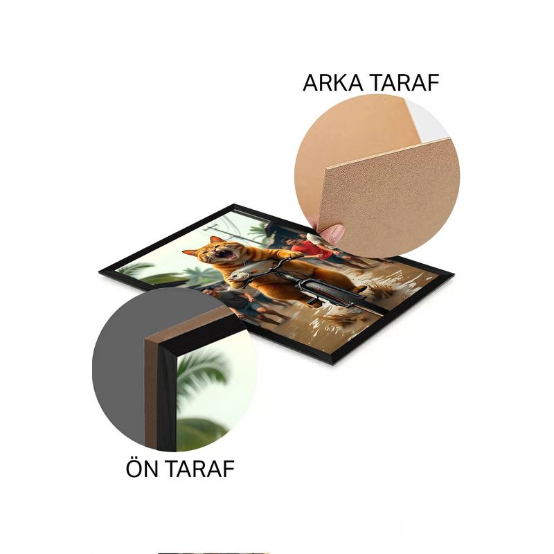 Casa si Gradina - Decoratiuni - Tablouri - Tablou Wallxpert, MDF, 20 x 30 cm, multicolor, 883TLD1538 - Infinity.ro