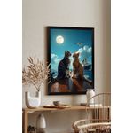Casa si Gradina - Decoratiuni - Tablouri - Tablou Wallxpert, MDF, 20 x 30 cm, multicolor, 883TLD1533 - Infinity.ro