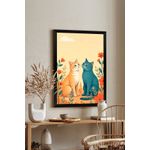 Casa si Gradina - Decoratiuni - Tablouri - Tablou Wallxpert, MDF, 20 x 30 cm, multicolor, 883TLD1537 - Infinity.ro