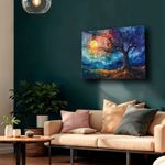 Casa si Gradina - Decoratiuni - Tablouri - Tablou sticlă securizată Wallxpert, sticlă, 30 x 40 cm, multicolor, 544CLR1455 - Infinity.ro