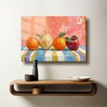 Casa si Gradina - Decoratiuni - Tablouri - Tablou sticlă securizată Wallxpert, sticlă, 30 x 40 cm, multicolor, 544CLR1419 - Infinity.ro